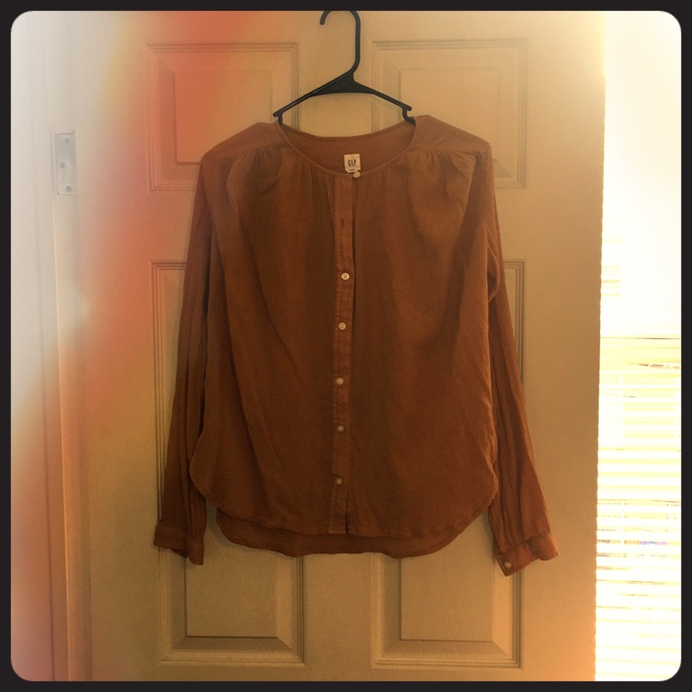 Gap XS Top Long Sleeve